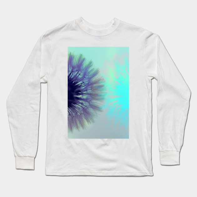 Blowing Dandelion Long Sleeve T-Shirt by infloence